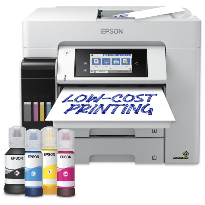 Image of Epson EcoTank Pro ET5885 Stampante Multifunzione A4 WiFi 25ppm Fronte-Retro Inchiostro