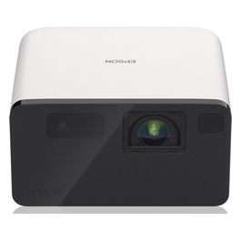 EF-21W - Proiettore Laser Compatto Full HD 1000 Lumen Google TV Integrato Altoparlanti Bluetooth Proiezione fino a 150 Pollici Correzione Trapezoidale Automatica White e Black
