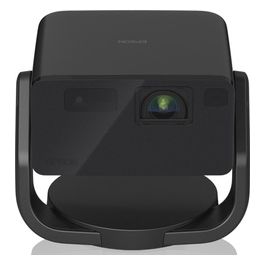 EF-22B Videoproiettore Laser Mini Smart Full HD - Proiezione fino a 150 Pollici Google TV Integrato Altoparlanti Bluetooth Correzione Trapezoidale Automatica Compatto e Portatile Nero
