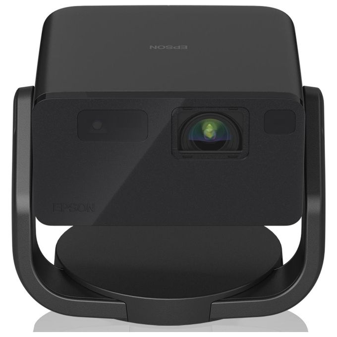 Epson EF-22B Videoproiettore Laser Mini Smart Full HD - Proiezione fino a 150 Pollici Google TV Integrato Altoparlanti Bluetooth Correzione Trapezoidale Automatica Compatto e Portatile Nero