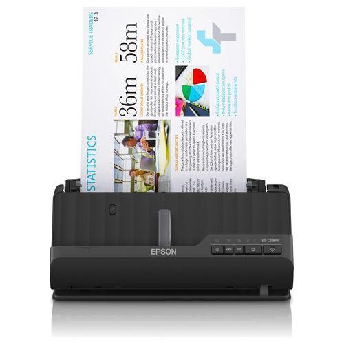 Epson ES-C320W Scanner con ADF  Alimentatore di Fogli 600x600 DPI A4 Nero