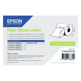 Epson High Gloss Label Die-Cut 105mmx210mm 273 Labels