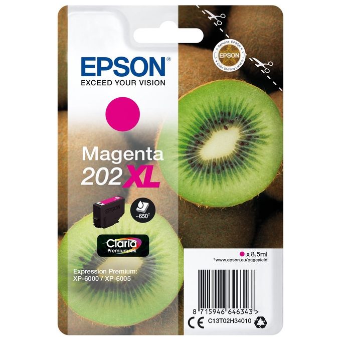 Epson Kiwi 202XL Cartuccia d'Inchiostro Magenta