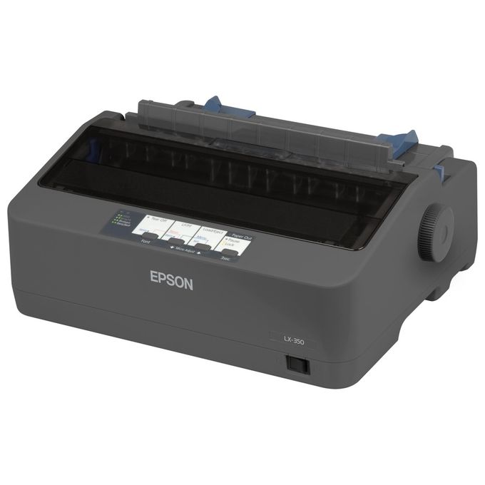 Epson C11CC24031 LX-350 Stampante ad Aghi a Impatto 9 Aghi 80 Colonne 357 cps USB 2.0 Parallelo Seriale