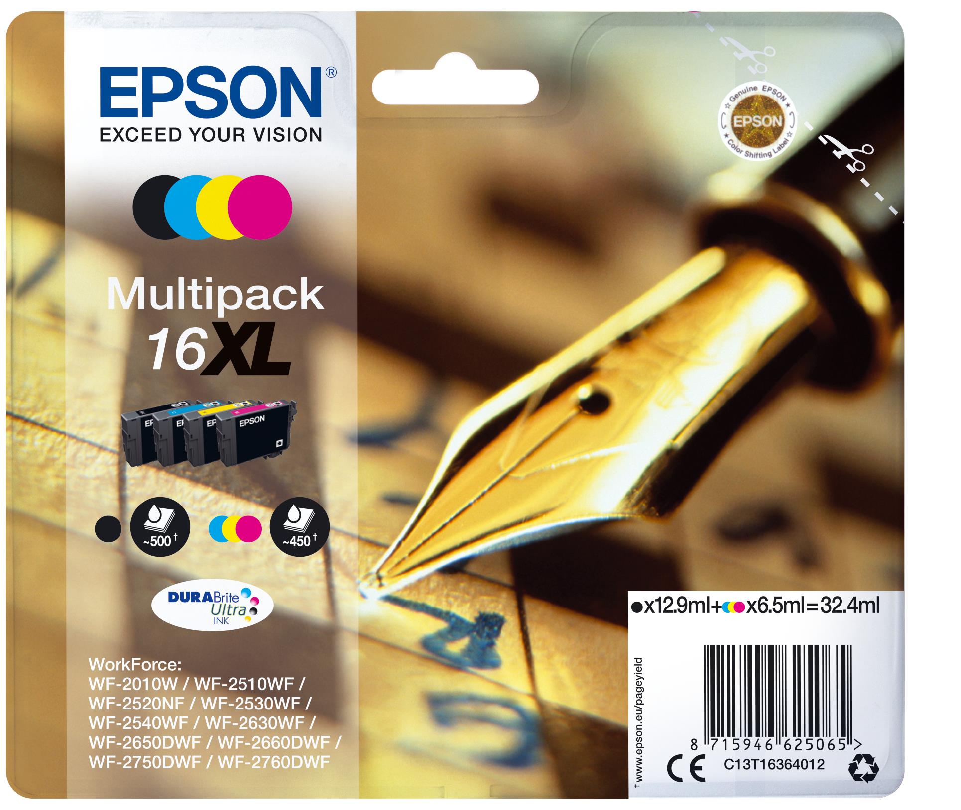 Epson Multipack 16xl Penna
