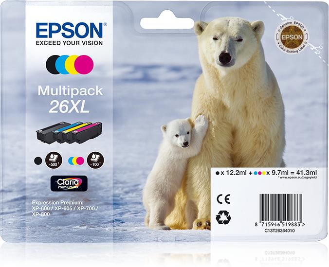 Epson Multipack 26xl 4pz