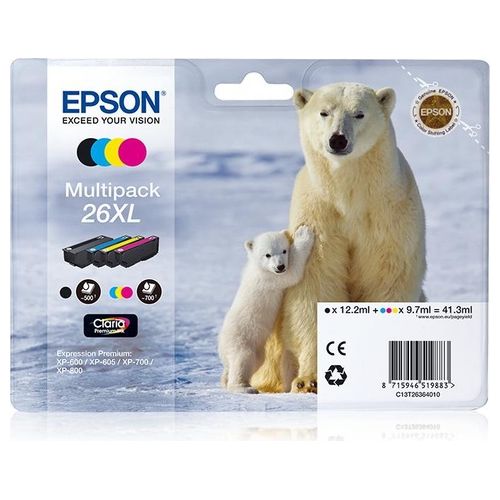 Epson Multipack 26xl 4pz Orso Polare