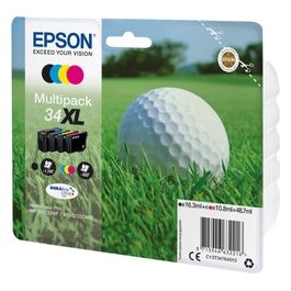 Epson Multipack 34xl pallina da Golf 4 Colori per Wf-3720dwf