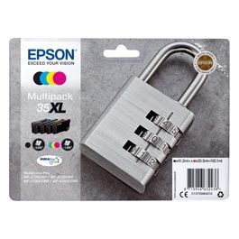 Epson Multipack 35xl lucchetto 4 Colori per Wf-4720dwf/4740dtwf