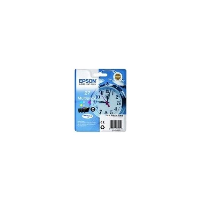 Epson C13T27154020 27XL DURABrite Ultra Multipack Cartucce Inchiostro Pigmento Ciano Magenta Giallo colore Ciano Magenta Giallo