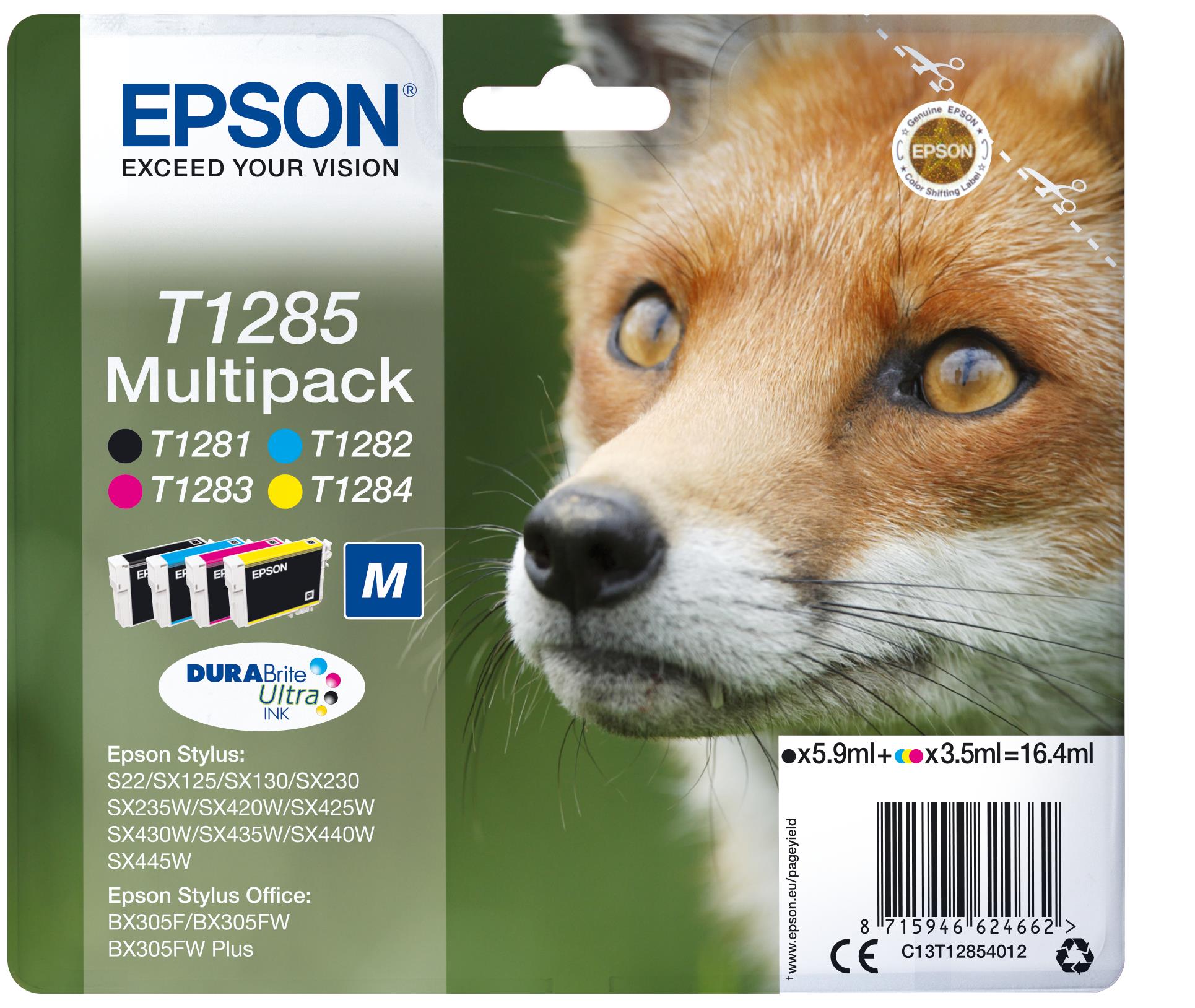 Epson Multipack T128 NERO