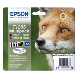 Epson Multipack t128 NERO MAGENTA CIANO GIALLO tg.m Volpe