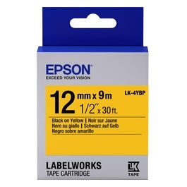 Epson Nastro Lk4ybp Pastel ner Giall12x9