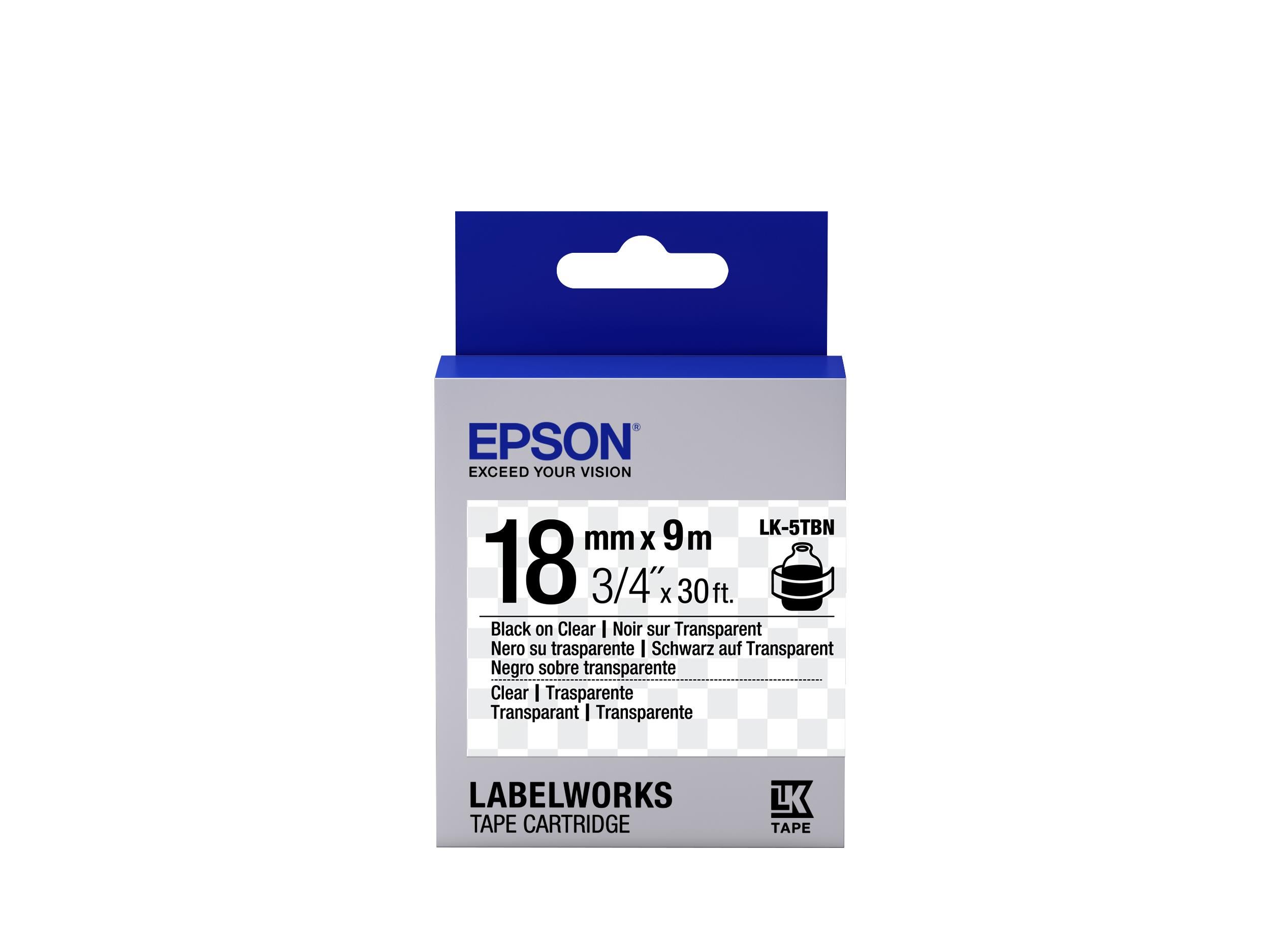 Epson Nastro Lk5tbn Clear