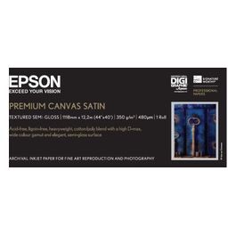 Epson premium canvas satin in rotoli da 111/8cmx12 19m