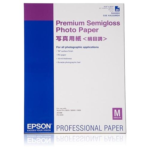 Epson Premium Semigloss Photo Paper Formato A2 (25 Fogli)