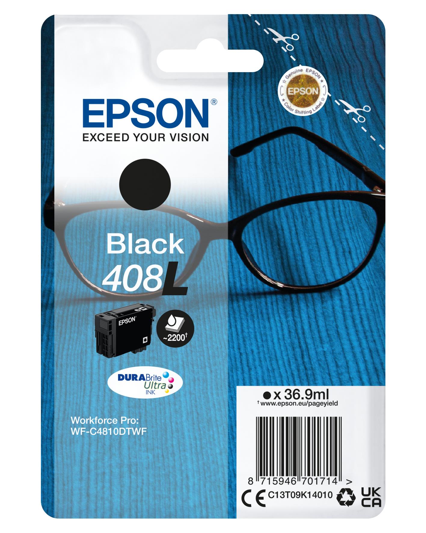 Epson Singlepack Black 408l