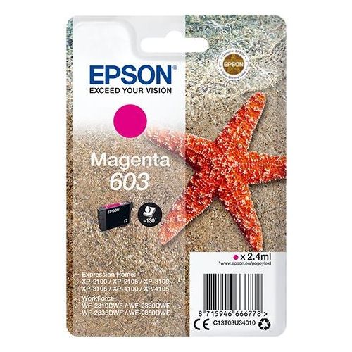Epson Singlepack Cartuccia d'Inchiostro Magenta 603