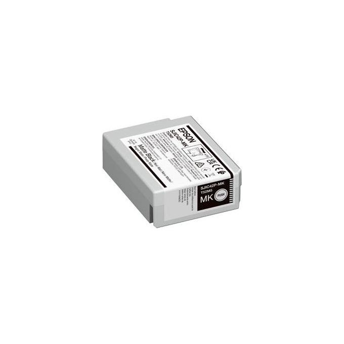 Epson SJIC42P-MK Cartuccia d'Inchiostro 1 Pezzo Compatibile Nero Opaco