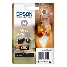 Squirrel Singlepack Grey 478xl Claria Photo Hd Ink