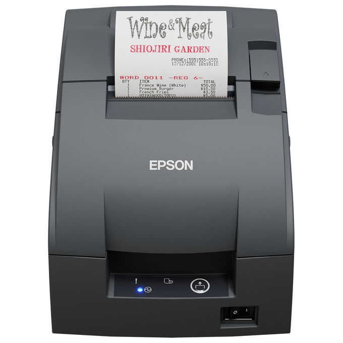Epson C31CL27102 Stampante POS a Matrice di Punti TM-U220IIB Grigia Interfaccia Seriale RS-232