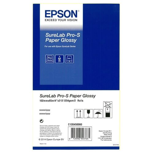 Epson SureLab Pro-S Carta Lucido 102mmx65mt 254gr BP