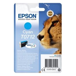 Epson T0712 Cartuccia inchiostro Ciano Blister Mfdx4000