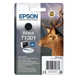 Epson T1301 25.4 ml misura XL nero originale blister cartuccia dinchiostro per Stylus Office BX535, BX630, BX635, BX935, WorkForce WF-3520, 3530, 3540, 7015, 7515, 7525