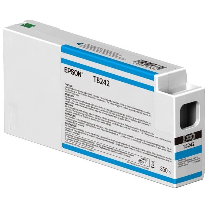 Epson T54XD Cartuccia d'inchiostro originale Viola 350 ml per Epson SureColor SC-P7000 e SC-P9000 tecnologia UltraChrome HDX-HD colore Viola