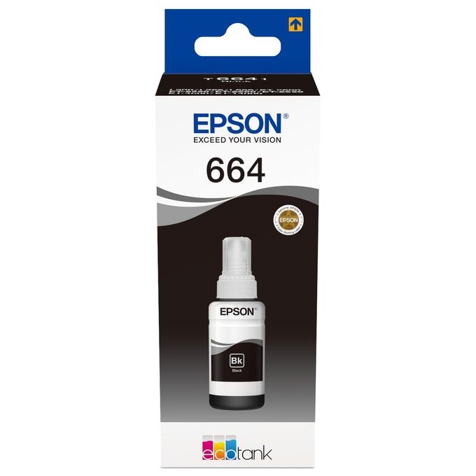 Image of Epson T6641 Cartuccia d'Inchiostro Originale 70ml Colore Nero