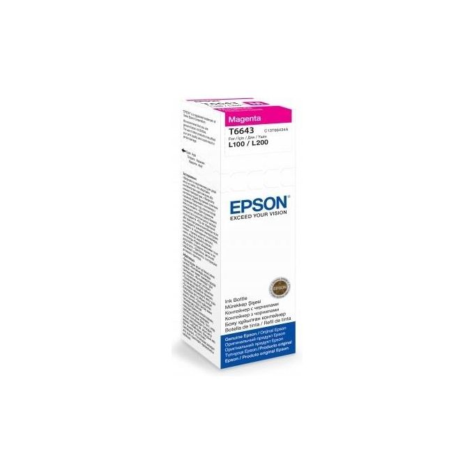 Epson T6643 Cartuccia d'Inchiostro Original Magenta