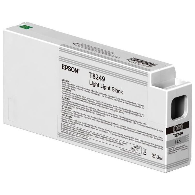 Epson T824900 350 ml nero molto lucido originale cartuccia dinchiostro per SureColor SC-P6000, SC-P7000, SC-P7000V, SC-P8000, SC-P9000, SC-P9000V