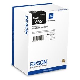 Epson T8661 Nero ricarica inchiostro per WorkForce Pro WF-M5190DW, WF-M5690DWF