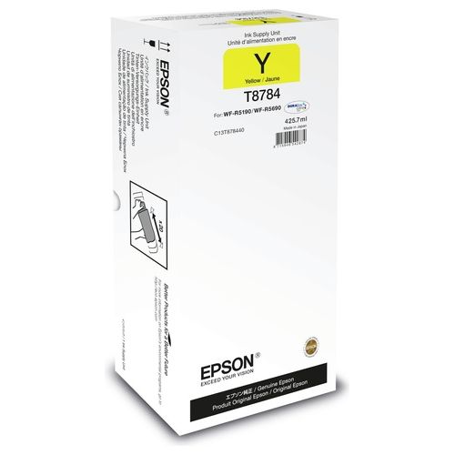 Epson T87844 425.7 ml giallo ricarica inchiostro per WorkForce Pro WF-R5190, WF-R5190DTW, WF-R5690, WF-R5690DTWF, WF-R5690DTWFL