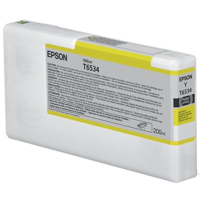 Epson Tanica Inchiostro Giallo 200ml