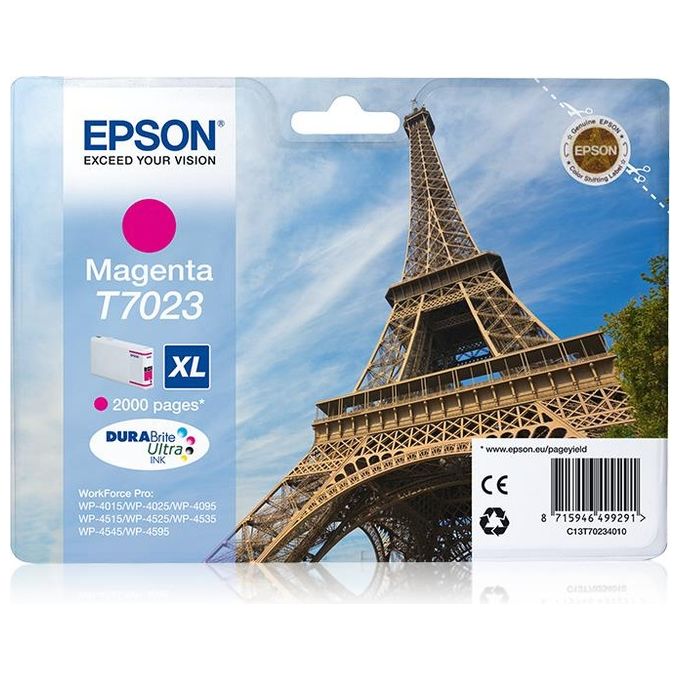 Epson Tanica Magenta Taglia Xl Wp4015dn E Wp-4025dw 2k