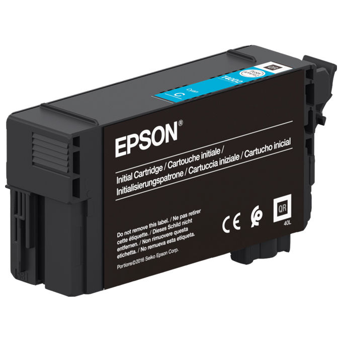 Epson C13T40C240 Singlepack UltraChrome XD2 Cartuccia d'inchiostro 26 ml colore Ciano