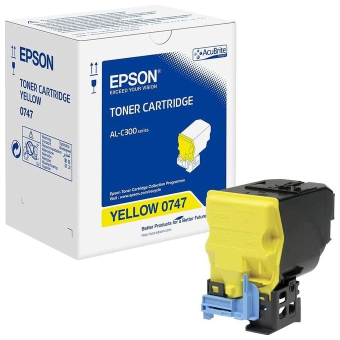 Epson C13S050747 Toner Giallo Originale Resa 8800 Pagine Tecnologia Stampa Laser colore Giallo