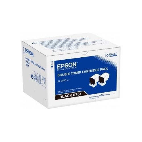 Epson Toner nero Confezione 2pz (s050750)