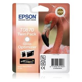 Epson twinpack contenente n.2 cartucce gloss optimizer