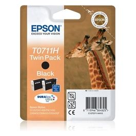 Epson twinpack n.2 cartucce nero durabrite alta capacit