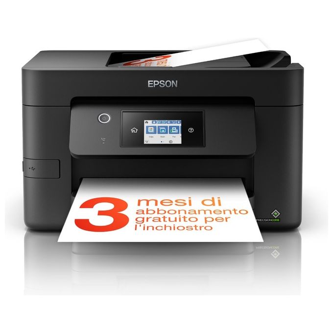 Image of Epson Stampante Inkjet Multifunzione WorkForce Pro WF-3825DWF Risoluzione 4800x2400 DPI A4 WiFi Nera