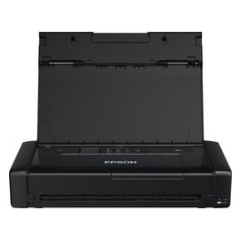 Epson Workforce  Wf-110W, Stampante A4 Portatile Inkjet, Connettività Wi-Fi e Wi-Fi Direct, Batteria Integrata, Nero