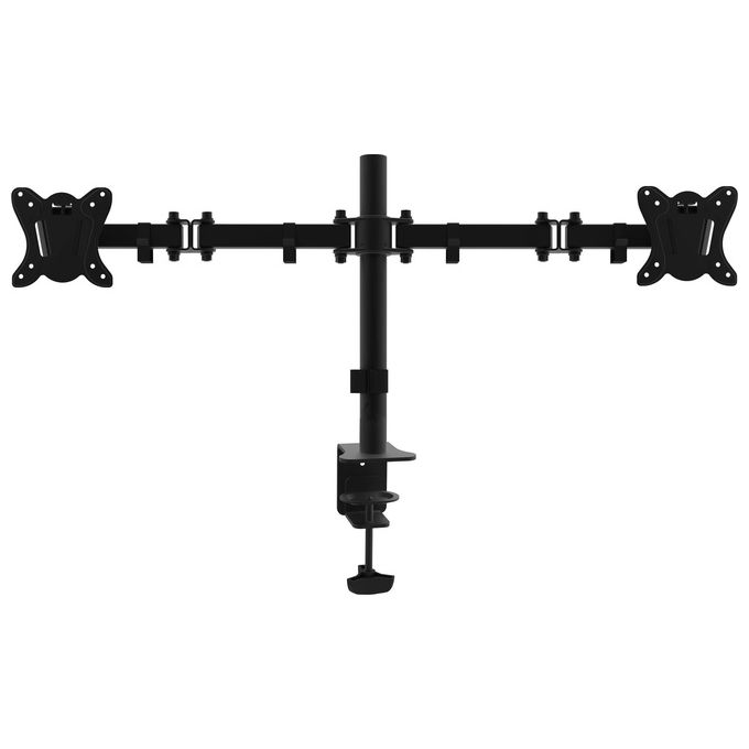 Equip 650152 Supporto da Tavolo per Tv a Schermo Piatto 27'' Morsa Nero