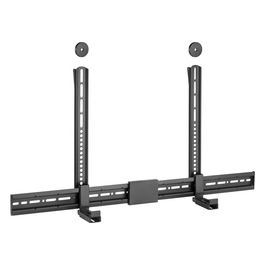 650895 Supporto Universale Soundbar Parete Nero Regolabile 15kg 86-155mm