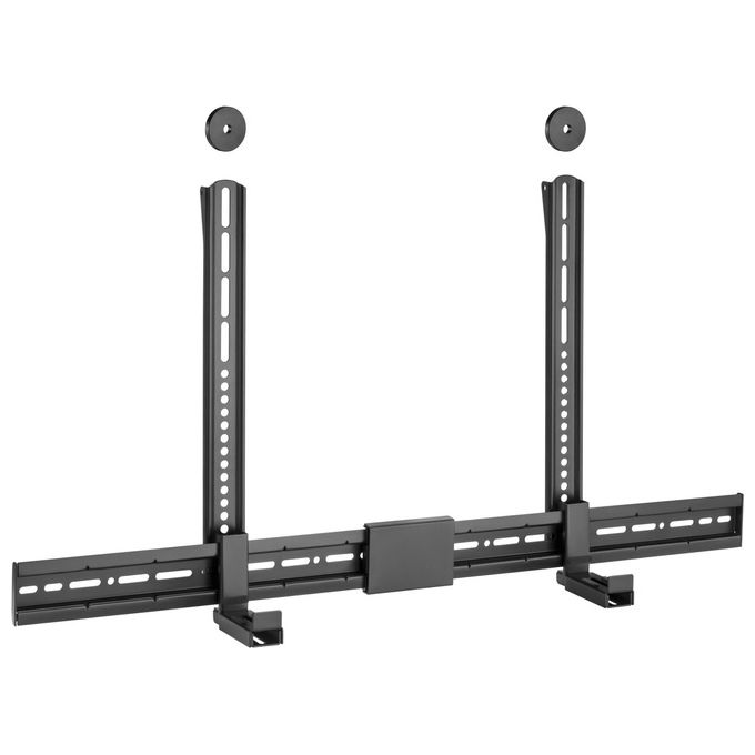 Equip 650895 Supporto Universale Soundbar Parete Nero Regolabile 15kg 86-155mm