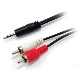 Audio Cavo 3.5mm m/2 rca m. 2m