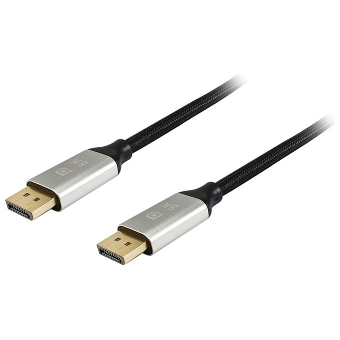 Equip Cavo DisplayPort 5mt Alluminio-Nero