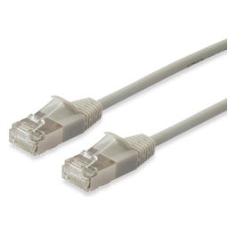 Cavo di Rete Cat6a F/FTP 2m RJ-45 10 Gigabit Ethernet Piatto Beige LAN