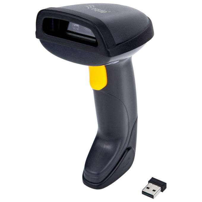 Image of Equip Lettore Codici a Barre Wireless 1D-2D Bluetooth Portatile Nero Scanner